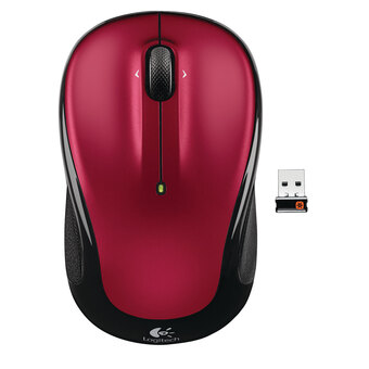 Best Buy Logitech m325 wireless optical mouse - red offer