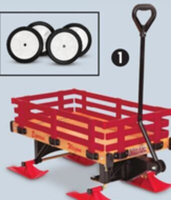 Canadian Tire Millside convertible wagon/sleigh offer