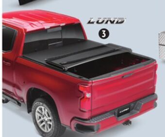 Canadian Tire Lund soft tri-fold tonneau cover offer