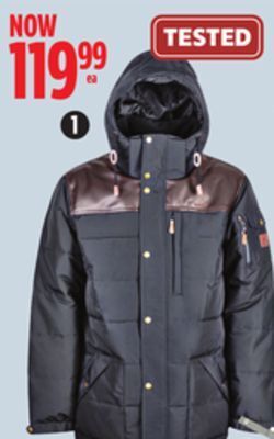 Canadian Tire Kamik quilted jacket for adults offer
