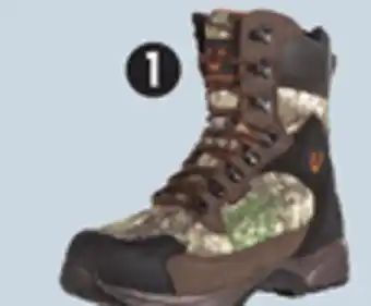 Canadian Tire Huntshield eastern tracker field boots. selected men's sizes. offer