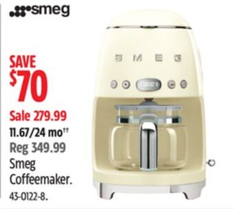 Canadian Tire Smeg coffeemaker offer