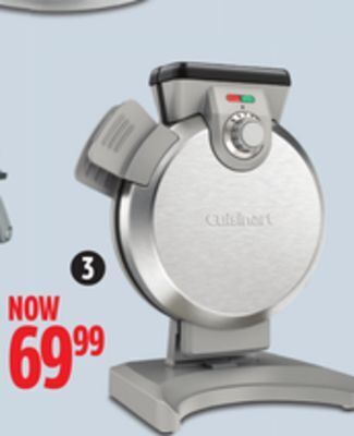 Canadian Tire Cuisinart vertical waffle maker offer