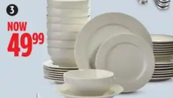 Canadian Tire Canvas 32-pc westbrooke stoneware dinnerware set offer
