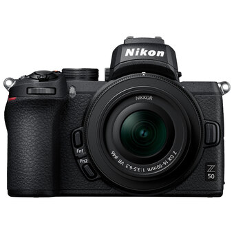 Best Buy Nikon z 50 mirrorless camera with nikkor z dx 16-50mm vr lens kit offer