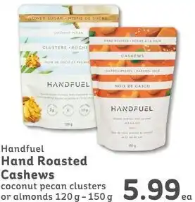IGA Handfuel Hand Roasted Cashews 120 g- 150 g offer