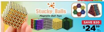 Showcase Stucky balls magnetic ball toys offer