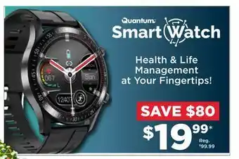 Showcase Quantum™ smart watch offer