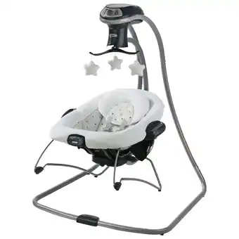 Best Buy Graco duetconnect lx 2-in-1 portable swing & bouncer - asteroid offer