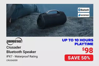 Visions Electronics Soundstage crusader bluetooth speaker offer