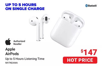 Visions Electronics Apple airpods offer