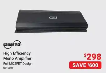 Visions Electronics Soundstage 1,500 watts rms monoblock amplifier offer