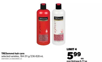 Real Canadian Superstore Tresemmé hair care offer
