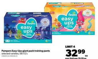 Real Canadian Superstore Pampers easy-ups giant pack training pants offer