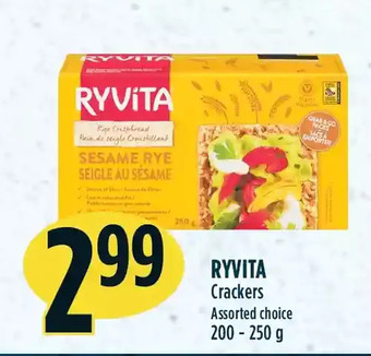 Marché Adonis Ryvita crackers offer