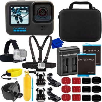 Best Buy Gopro hero11 hero 11 black everything you need kit with 2 extra batteries + more offer