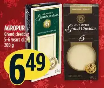 Marché Adonis Agropur grand cheddar offer