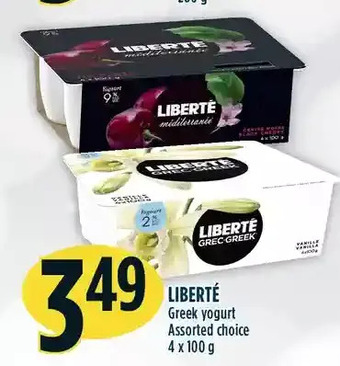 Marché Adonis Liberte greek yogurt offer
