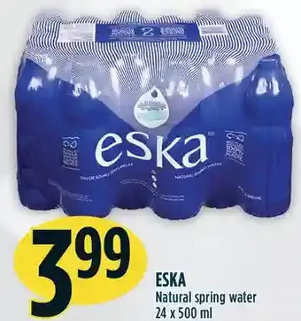 Marché Adonis Eska natural spring water offer