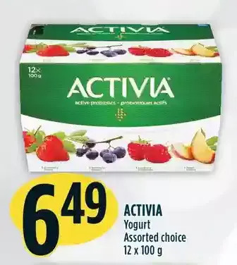 Marché Adonis Activia yogurt offer