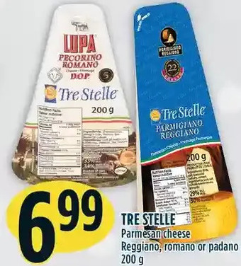 Marché Adonis Tre stelle parmesan cheese offer