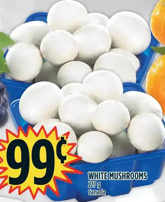 Marché Adonis White mushrooms offer