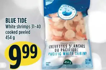 Marché Adonis Blue tide white shrimps offer