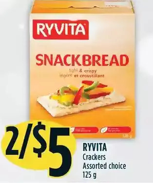 Marché Adonis Ryvita crackers offer