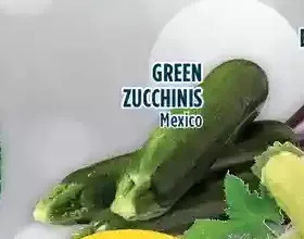 Marché Adonis Green zucchinis offer