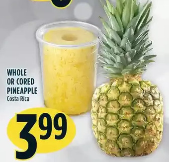 Marché Adonis Whole or cored pineapple offer