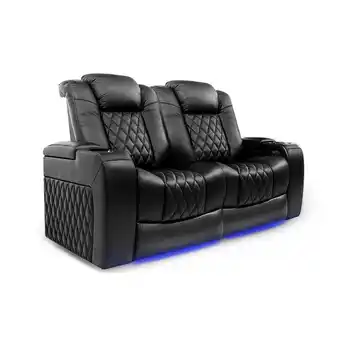 Best Buy Valencia tuscany premium top grain italian italian nappa 11000 leather power headrest, recliner, lumbar home theatre 2-seat l offer