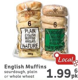 IGA English Muffins offer