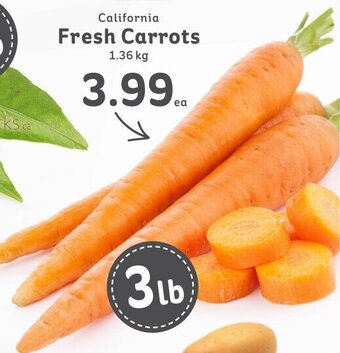 IGA California Fresh Carrots 1.36 kg offer