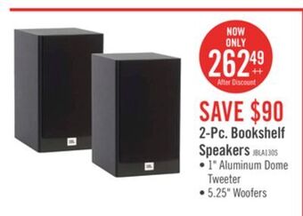 The Brick Jbl stage a130 home audio bookshelf loudspeakers - set of two offer
