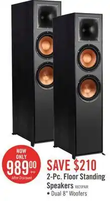 The Brick Klipsch r-820f floor standing speaker - set of two offer