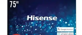 The Brick Hisense 75" u6 series quantum dot led google tv - 75u68h offer
