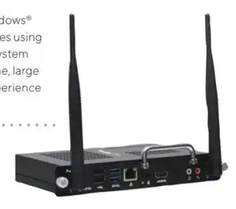 Staples Promethean Open Plugged Specification Mini PC offer