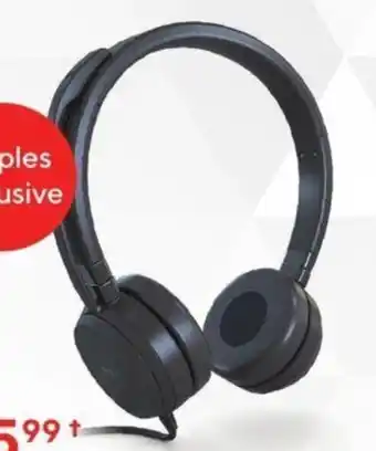 Staples NXT Noise Cancelling Stereo Computer Headset, Black offer