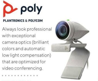 Staples Poly P5 Professional Webcam offer
