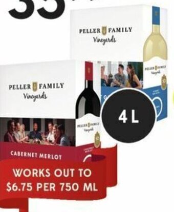 Sobeys Peller Family Vineyards 4L offer