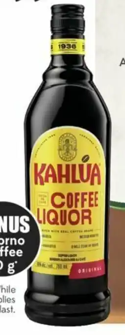Sobeys Kahlùa Coffee Liquor 750ml offer