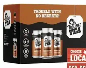 Sobeys Troubled Monk Troubled tea original hard iced tea 12x355ml offer