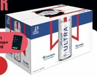 Sobeys Michelob ultra 15x355ml offer