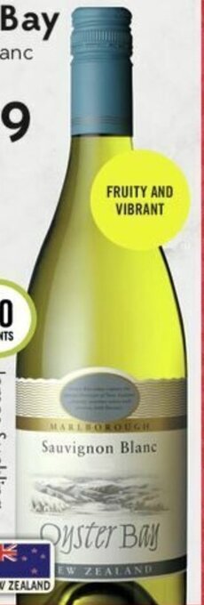 Sobeys Oyster Bay Sauvignon Blanc 750ml offer