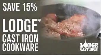 Cabela's Lodge Cast Iron Cookware offer