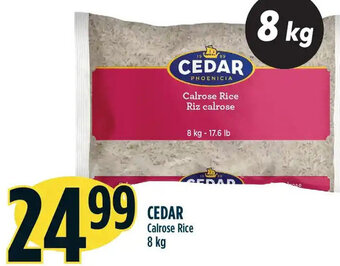 Marché Adonis Cedar Calrose Rice 8 kg offer