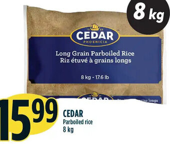Marché Adonis Cedar Parboiled Rice 8 kg offer
