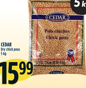 Marché Adonis Cedar Dry Chick Peas 5 kg offer