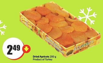 FreshCo Dried Apricots 200g Product of Turkey offer