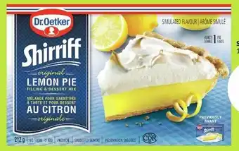 FreshCo Shirriff Pie Filling 106-212 g offer